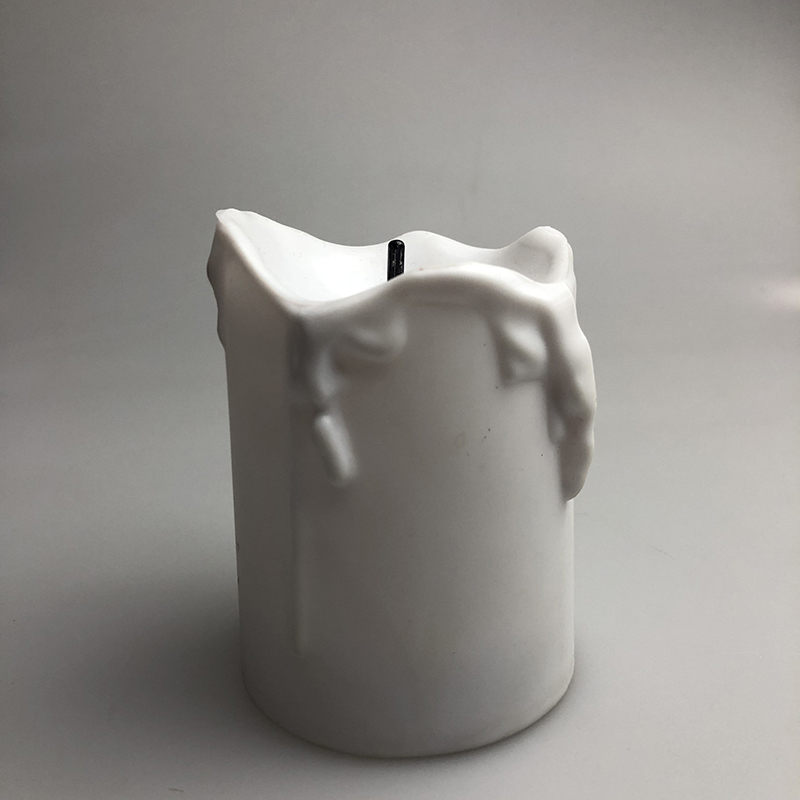 big tealight candles with drips on side YSC18027 - Image 2