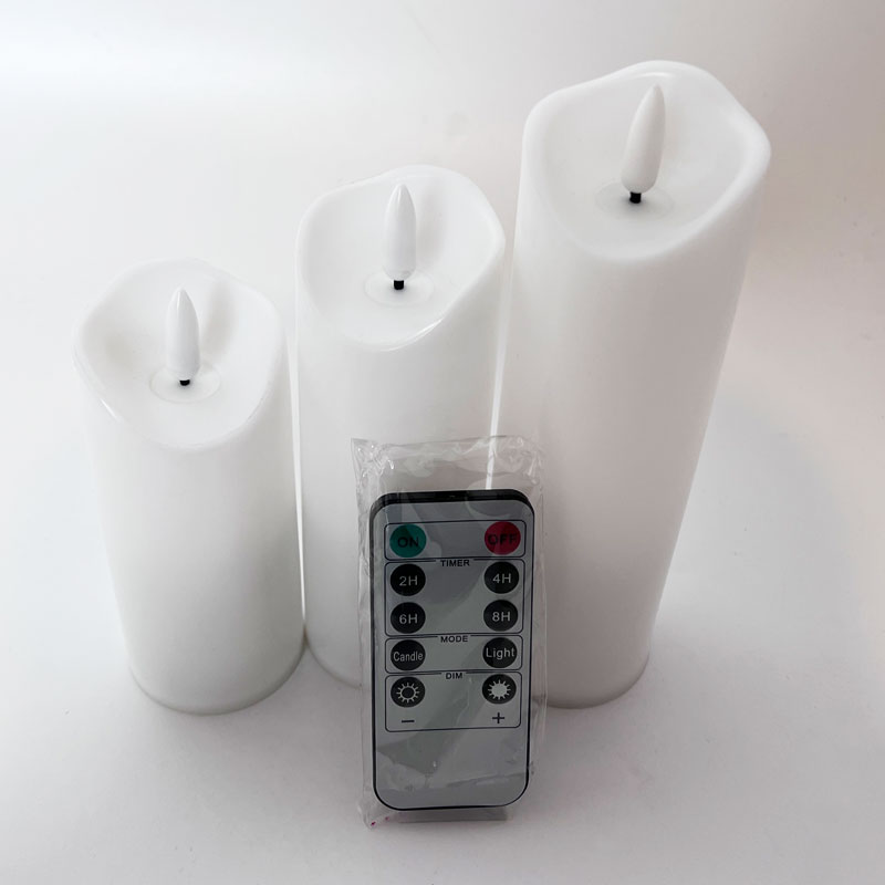 2" Bullet Led Candle Set of 3 Patented LED Candles YSC20033ABC - Image 3