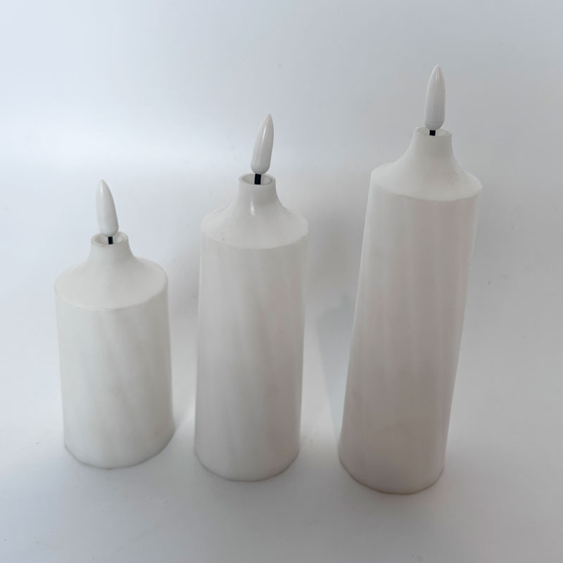 2" Thread Bullet Led Candle Set of 3 Patented LED Candles YSC22009ABC